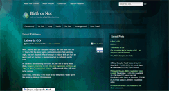 Desktop Screenshot of birthornot.com